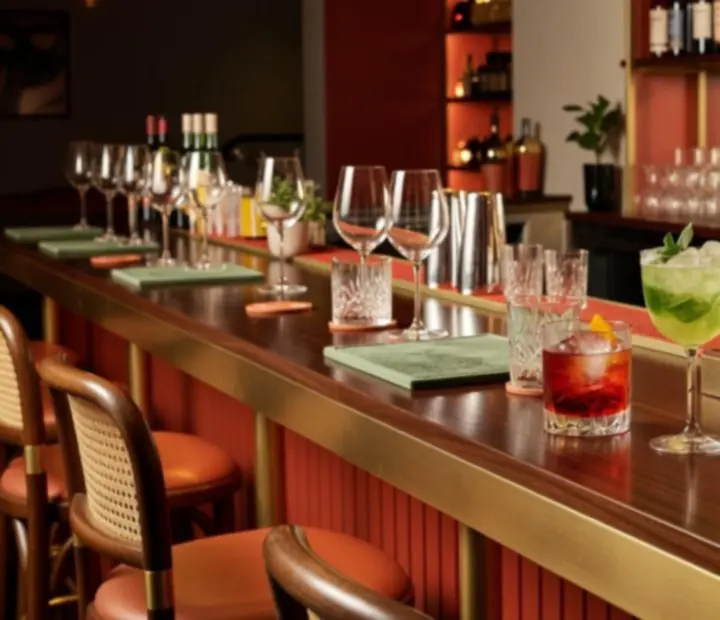 Cocktails and drinks at ADSIGHT LTD bar