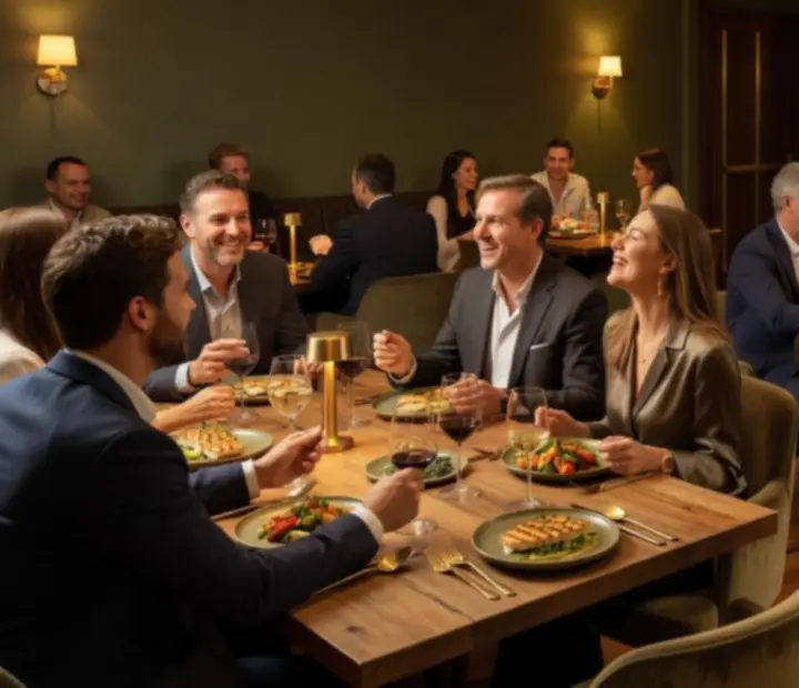 Offline poker dinner night in the ADSIGHT LTD card lounge